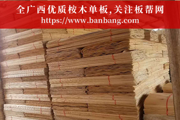 广西桉木一级单板 源头工厂批发 